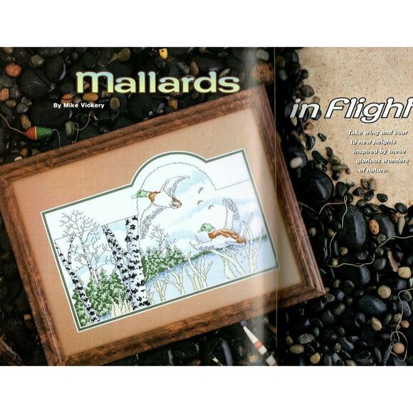 Crazy for Cross Stitch Magazine January 2000 Full Color Patterns St. Nick - Picture 6 of 6